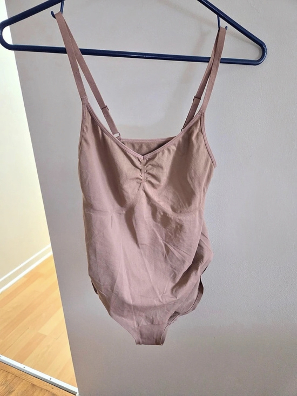 GapBody Original Shaping Cami Bodysuit Pink Large
